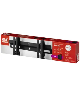 One for All TV support mural 43 Solid Flat WM 4212