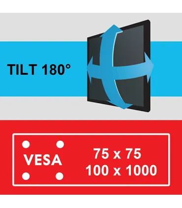 One For All Support Mural TV 27" Smart Turn 180° – Pivot 180, Compatible VESA, Installation Facile | Prix et Avis