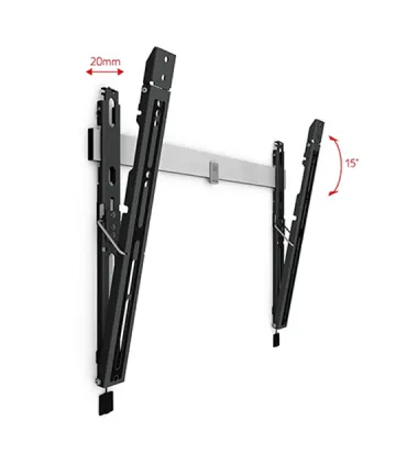 One For All Support Mural TV 84" Ultraslim Tilt WM 6621 – Support Inclinable Ultra-Fin, Installation Facile, Compatible TV 32-84