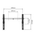 One For All Support Mural TV 84" Ultraslim Tilt WM 6621 – Support Inclinable Ultra-Fin, Installation Facile, Compatible TV 32-84
