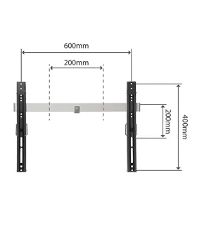 One for All support mural TV 84 Ultraslim Tilt           WM 6621