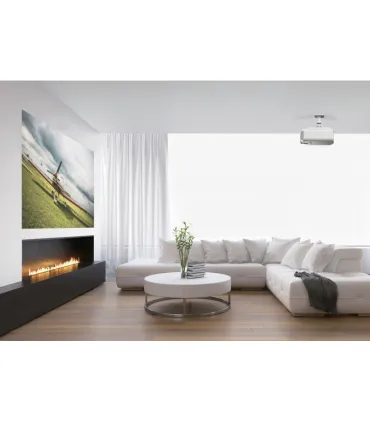 Reflecta Supvex - Support plafond blanc | Support projecteur robuste et élégant