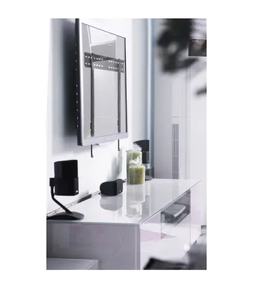 Reflecta SLIM 70-8040 Noir – Support TV Ultra-Slim 80"-40 kg | Montage Mural VESA, Design Discret & Robuste