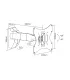 Support mural TV Reflecta FLEXO 40-200B noir | Orientable, robuste et compatible VESA