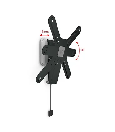 One For All Support Mural TV Ultraslim Tilt 42" WM 6221 – Support Inclinable Ultra Fin, VESA, Installation Facile
