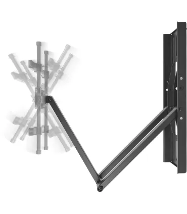 Support mural TV One For All WM4453 77" Solid Turn 180 XL – Pivot 180°, VESA universel, Installation facile, Ultra robuste