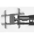 Support mural TV One For All WM4453 77" Solid Turn 180 XL – Pivot 180°, VESA universel, Installation facile, Ultra robuste