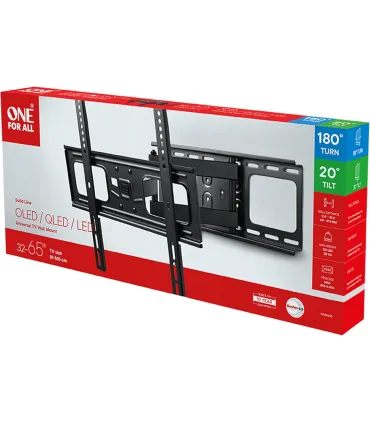 One for All support mural TV 65 Solid Turn 180 WM4452