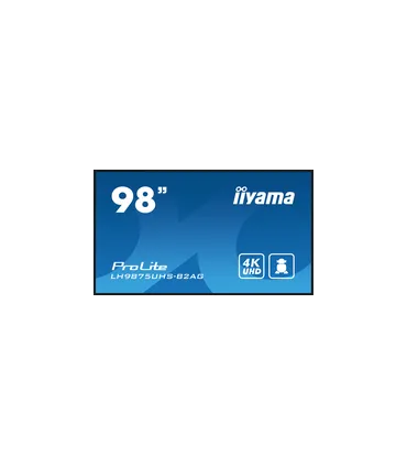iiyama LH9875UHS-B2AG 98" 4K UHD IPS LED VA – Écran Professionnel 98 pouces | Haute Luminosité & Anti-Reflet | Achat en Ligne