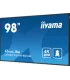 iiyama LH9875UHS-B2AG 98" 4K UHD IPS LED VA – Écran Professionnel 98 pouces | Haute Luminosité & Anti-Reflet | Achat en Ligne