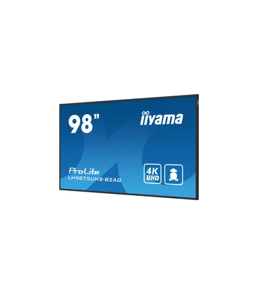 iiyama LH9875UHS-B2AG 98" 4K UHD IPS LED VA – Écran Professionnel 98 pouces | Haute Luminosité & Anti-Reflet | Achat en Ligne
