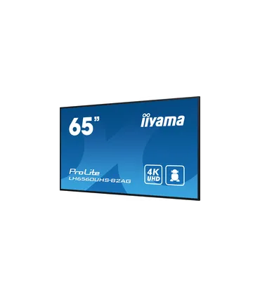 iiyama LH6560UHS-B2AG 65" 4K UHD IPS LED VA – Écran Professionnel Anti-Reflet, HDMI/DP, 24/7, Garantie 3 Ans