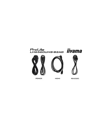 iiyama LH6560UHS-B2AG 65" 4K UHD IPS LED VA – Écran Professionnel Anti-Reflet, HDMI/DP, 24/7, Garantie 3 Ans