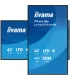 iiyama LH4375UHS-B2AG 43" 4K UHD – Écran IPS/VA Pro, Anti-Reflet, HDMI/DP, Moniteur Digital Signage