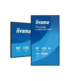 iiyama LH5575UHS-B2AG 55" 4K UHD IPS LCD VA – Écran professionnel antireflet, HDMI/DP, SmartDisplay | Prix & Achat en ligne