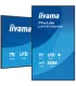 iiyama LH7575UHS-B2AG 75" 4K UHD IPS – Écran Professionnel Anti-Reflets | IPS/VA, HDMI/DP, Affichage 24/7