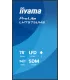 iiyama LH7575UHS-B2AG 75" 4K UHD IPS – Écran Professionnel Anti-Reflets | IPS/VA, HDMI/DP, Affichage 24/7