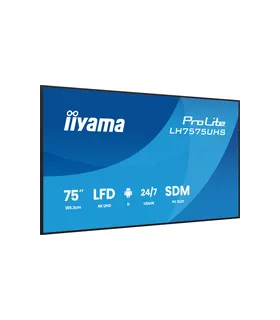 iiyama LH7575UHS-B2AG 75" 4K UHD IPS LCD VA