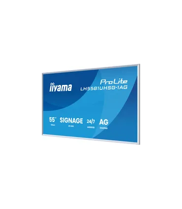 iiyama LH5581UHSG-1AG 55" 4K UHD IPS LED VA – Écran professionnel haute luminosité, HDR, HDMI/DP | Achat en ligne