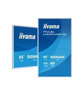 iiyama LH6581UHSG-1AG 65" 4K UHD IPS LED VA – Écran professionnel, haute luminosité, anti‑reflets | Meilleur prix