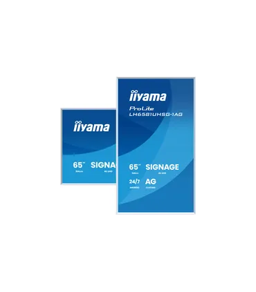 iiyama LH6581UHSG-1AG 65" 4K UHD IPS LED VA – Écran professionnel, haute luminosité, anti‑reflets | Meilleur prix