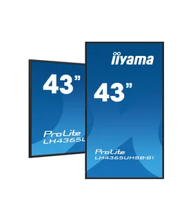iiyama LH4365UHSB-B1 43" 4K UHD IPS LED VA – Écran Pro Haute Résolution | Prix et Dispo