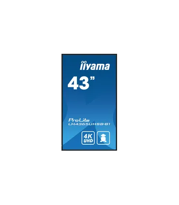 iiyama LH4365UHSB-B1 43" 4K UHD IPS LED VA – Écran Pro Haute Résolution | Prix et Dispo