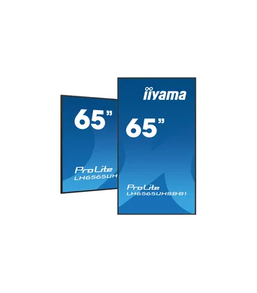 iiyama LH6565UHSB-B1 65" 4K UHD IPS LED VA – Écran Professionnel | Prix & Achat en Ligne