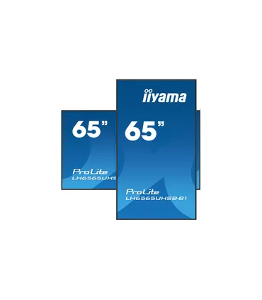 iiyama LH6565UHSB-B1 65" 4K UHD IPS LED VA – Écran Professionnel | Prix & Achat en Ligne