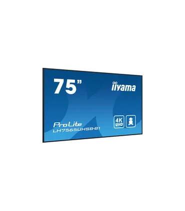 iiyama LH7565UHSB-B1 75" 4K UHD IPS LED VA – Écran Professionnel Haute Résolution pour Affichage Dynamique