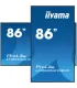 iiyama LH8665UHSB-B1 86" 4K UHD IPS LED VA – Écran professionnel, haute luminosité, connectique complète | Prix et disponibilité