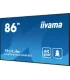 iiyama LH8665UHSB-B1 86" 4K UHD IPS LED VA – Écran professionnel, haute luminosité, connectique complète | Prix et disponibilité