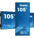 iiyama LH10551UWS-B1AG 105" 5K UHD IPS LED VA – Écran professionnel grand format, haute résolution, anti-reflets