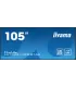 iiyama LH10551UWS-B1AG 105" 5K UHD IPS LED VA – Écran professionnel grand format, haute résolution, anti-reflets