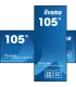 iiyama LH10551UWS-B1AG 105" 5K UHD IPS LED VA – Écran professionnel grand format, haute résolution, anti-reflets