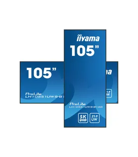 iiyama LH10551UWS-B1AG 105" 5K UHD IPS LED VA