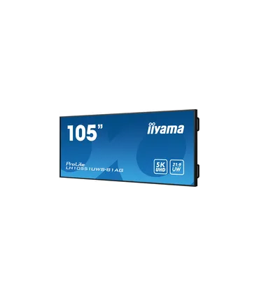 iiyama LH10551UWS-B1AG 105" 5K UHD IPS LED VA – Écran professionnel grand format, haute résolution, anti-reflets