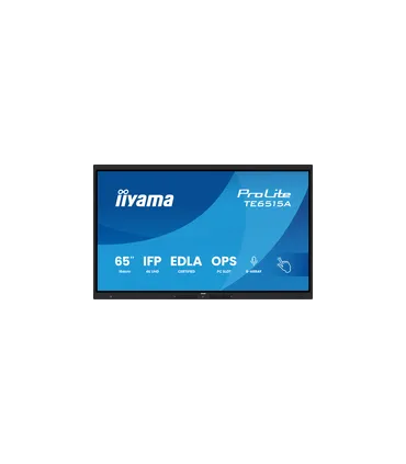 iiyama TE6515A-B1AG 65" 4K UHD IPS LED VA – Écran interactif | Prix, Avis, Achat