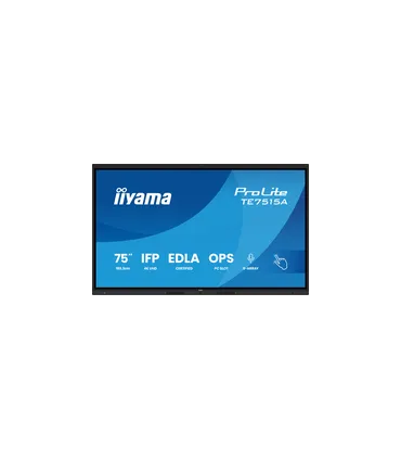 iiyama TE7515A-B1AG 75" 4K UHD IPS LED VA – Écran interactif 75 pouces, Ultra HD 4K, haute luminosité | Meilleur prix