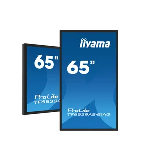 iiyama TF6539AS-B1AG 65" – Écran 4K UHD IPS LED VA | Tactile Anti-Reflets, Android, Haute Luminosité
