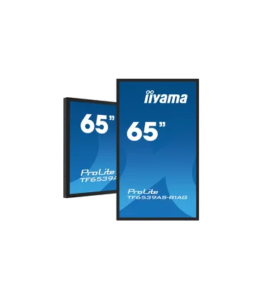 iiyama TF6539AS-B1AG 65" – Écran 4K UHD IPS LED VA | Tactile Anti-Reflets, Android, Haute Luminosité