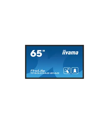 iiyama TF6539AS-B1AG 65" – Écran 4K UHD IPS LED VA | Tactile Anti-Reflets, Android, Haute Luminosité