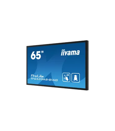 iiyama TF6539AS-B1AG 65" – Écran 4K UHD IPS LED VA | Tactile Anti-Reflets, Android, Haute Luminosité
