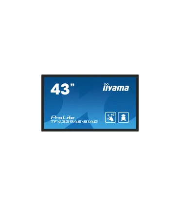 iiyama TF4339AS-B1AG 43" 4K UHD IPS LED – Écran Tactile Professionnel, Android, Anti-Reflets, HDMI/DP, Idéal Signalétique & Kios