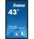 iiyama TF4339AS-B1AG 43" 4K UHD IPS LED – Écran Tactile Professionnel, Android, Anti-Reflets, HDMI/DP, Idéal Signalétique & Kios