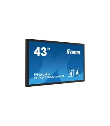 iiyama TF4339AS-B1AG 43" 4K UHD IPS LED – Écran Tactile Professionnel, Android, Anti-Reflets, HDMI/DP, Idéal Signalétique & Kios