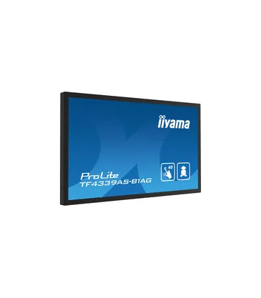 iiyama TF4339AS-B1AG 43" 4K UHD IPS LED – Écran Tactile Professionnel, Android, Anti-Reflets, HDMI/DP, Idéal Signalétique & Kios