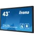 iiyama TF4339AS-B1AG 43" 4K UHD IPS LED – Écran Tactile Professionnel, Android, Anti-Reflets, HDMI/DP, Idéal Signalétique & Kios