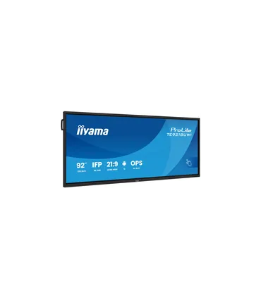 iiyama TE9218UWI-B1AG 92" 5K UHD LED VA – Écran interactif 92 pouces, Ultra HD, haute luminosité, idéal entreprise et éducation