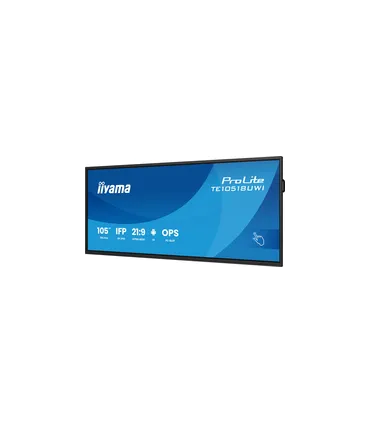 iiyama TE10518UWI-B1AG 105" 5K UHD LED VA – Écran interactif professionnel | Haute résolution, contraste élevé, affichage 105 po